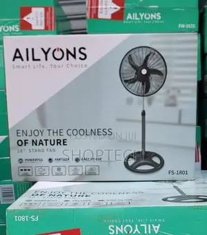 Ailyons 18 Inches Round Base Stand Fan