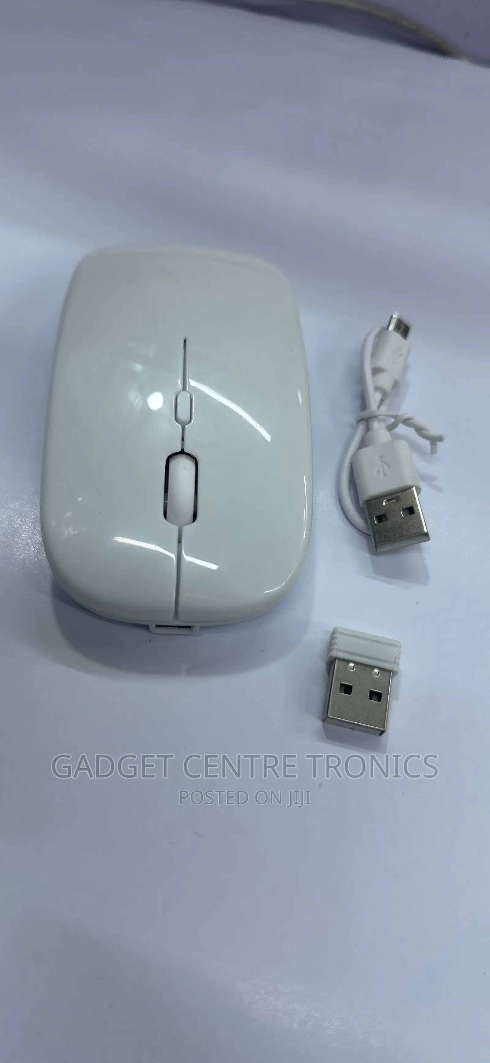 Wireless Rechargeable Mouse White