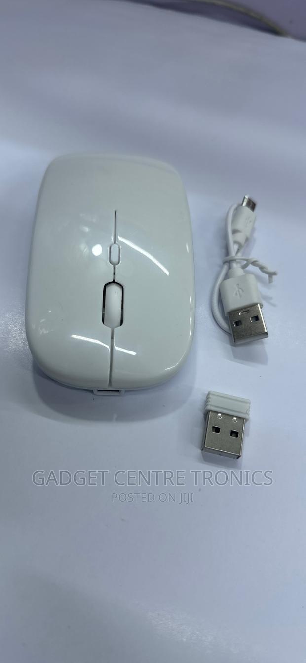Wireless Rechargeable Mouse White