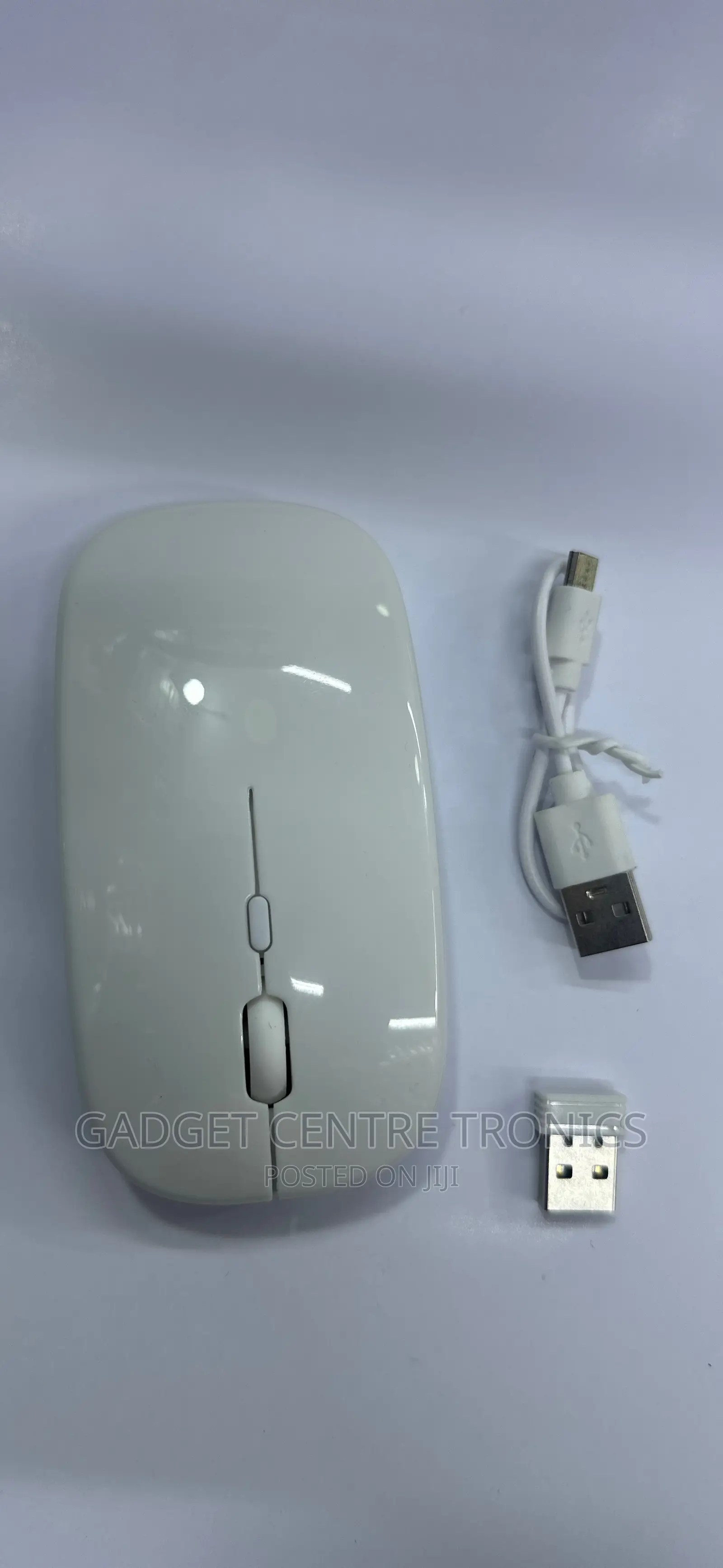 Wireless Rechargeable Mouse White