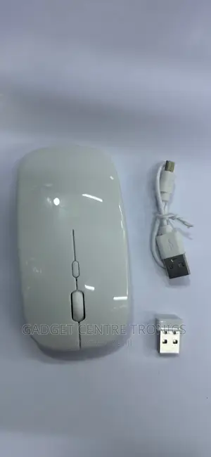 Wireless Rechargeable Mouse White
