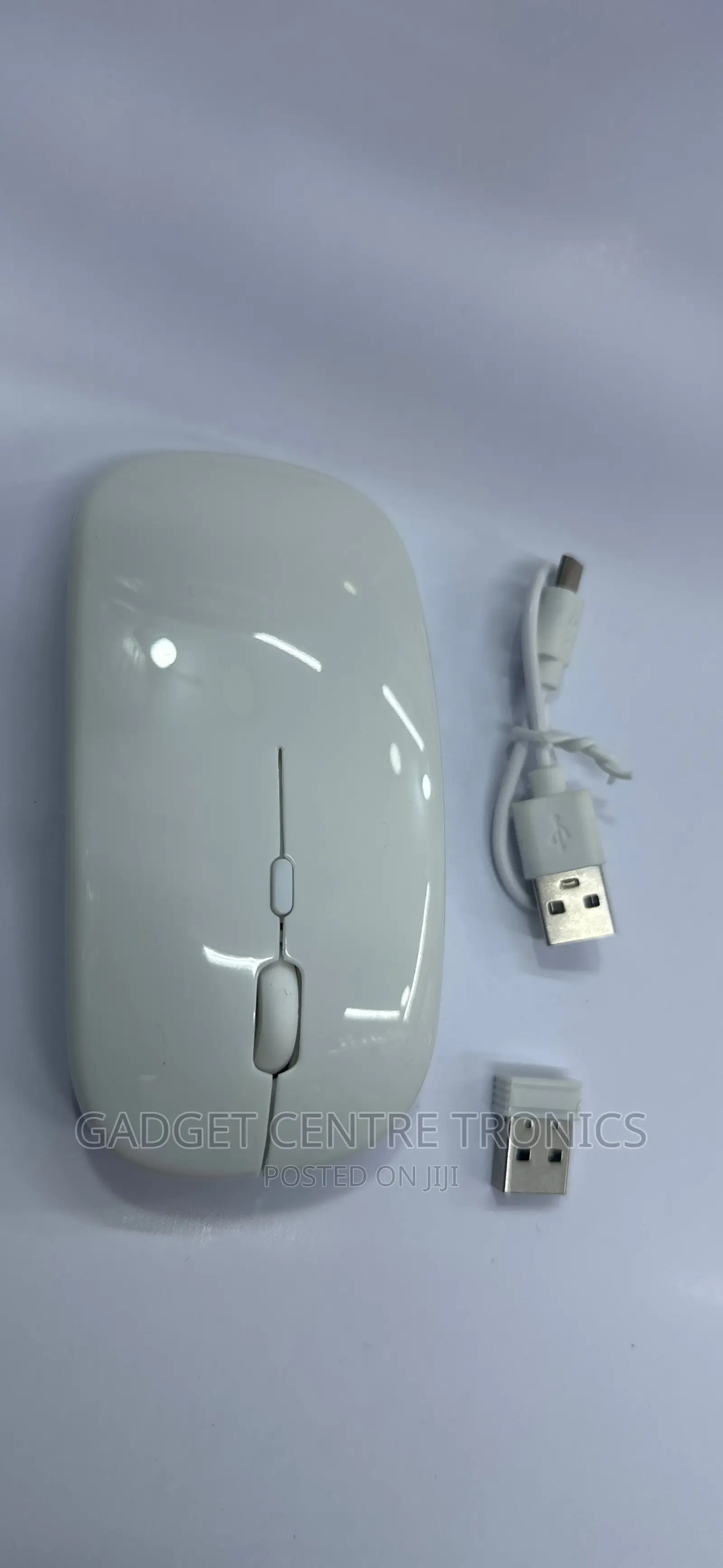 Wireless Rechargeable Mouse White
