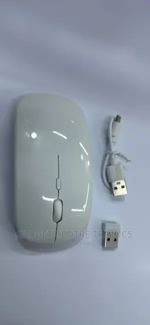 Wireless Rechargeable Mouse White
