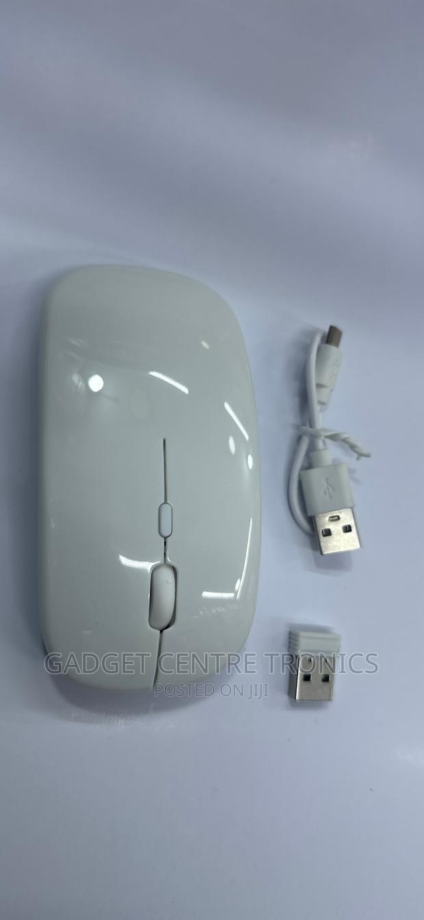 Wireless Rechargeable Mouse White - thumbnail 3