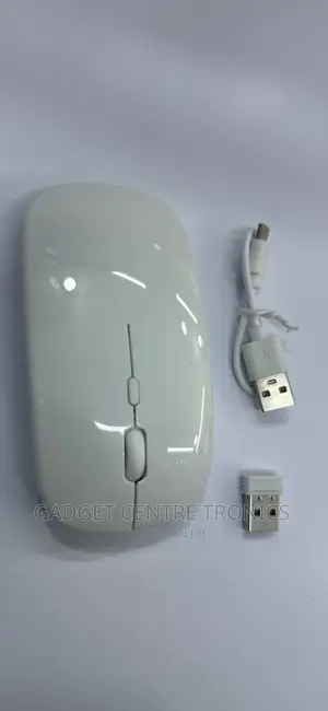 Wireless Rechargeable Mouse White