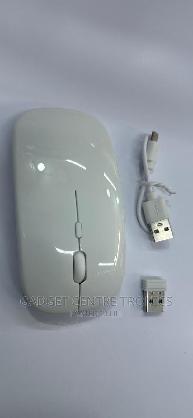 Wireless Rechargeable Mouse White - thumbnail 4