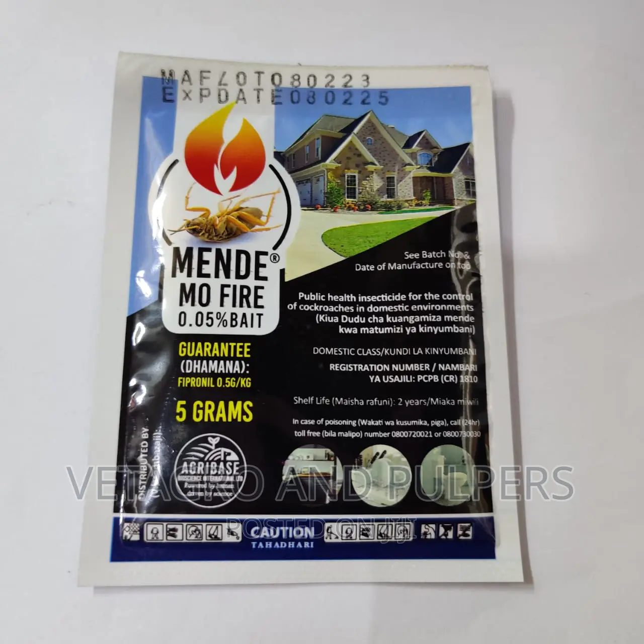 Agribase Mende Mofire Insecticide