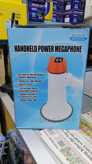 25watts Rechargeable Megaphone
