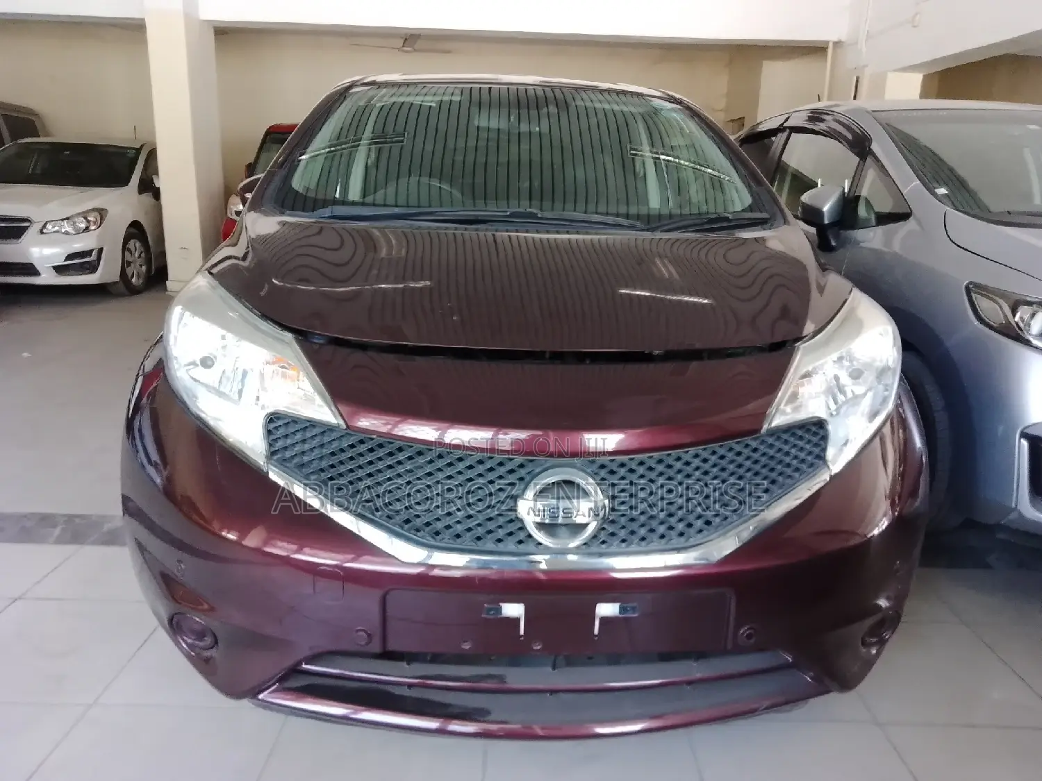 Nissan Note 2016 Burgundy