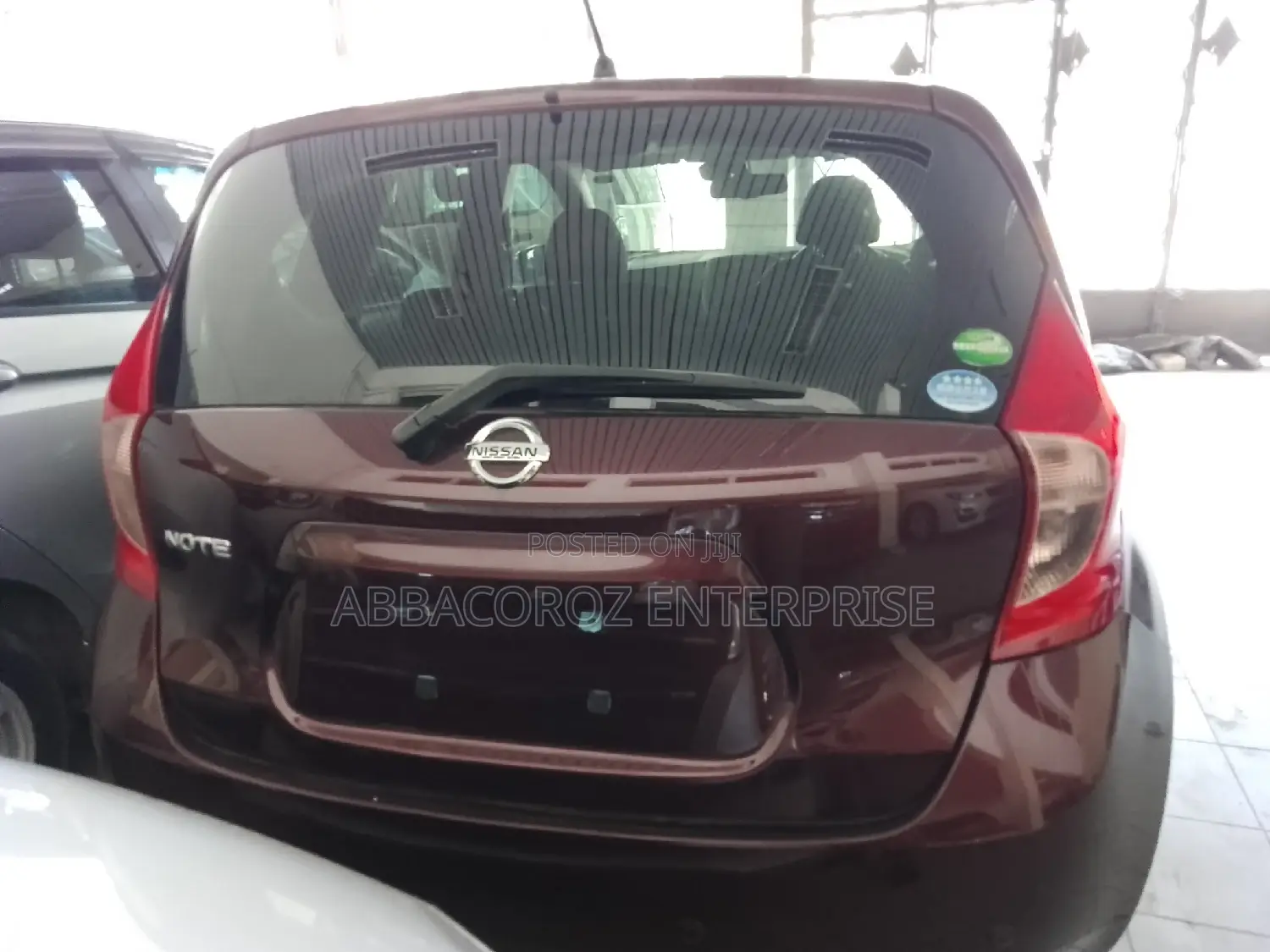 Nissan Note 2016 Burgundy