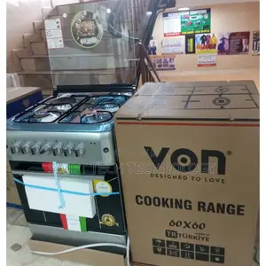 Von Cooker 60cm*60cm 3 Gas Cooker+1 Electric Free Standing