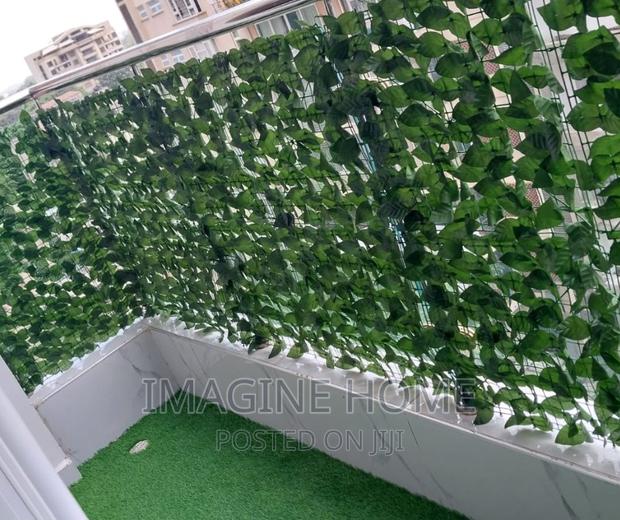Artificial Balcony Green Fence - main view