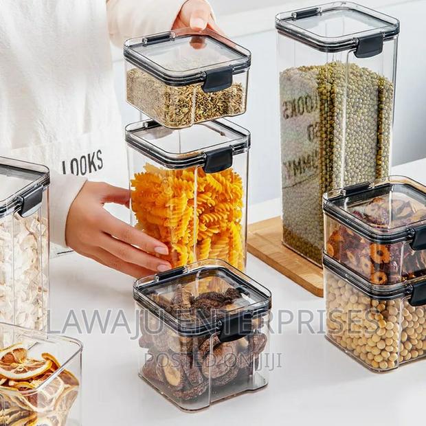 Acrylic Long Storage Container - main view
