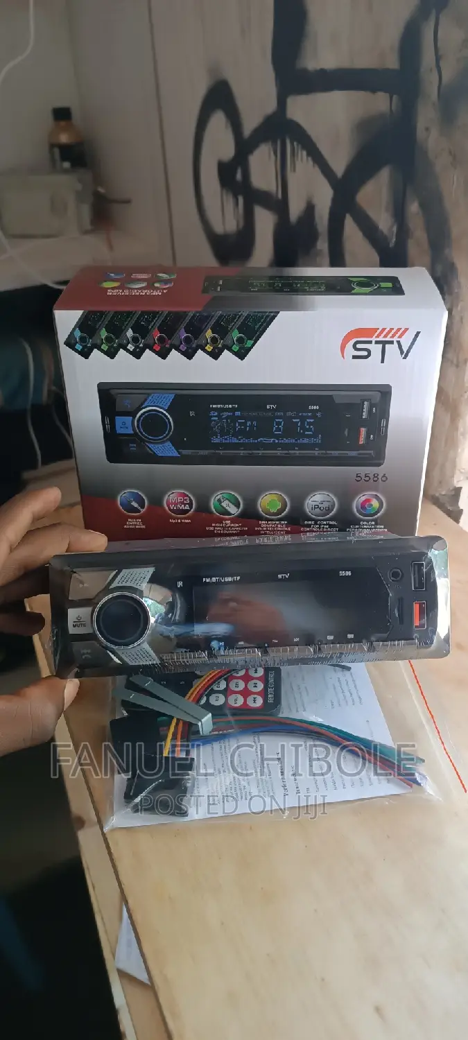 New Universal Car Radio With Usb/Bluetooth