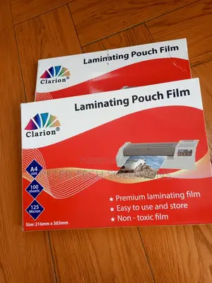A4 Laminating Pouches a Ream of (100 Sheets)