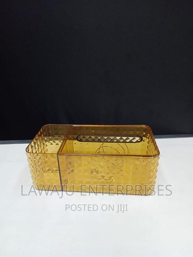 Gold Serviette Box