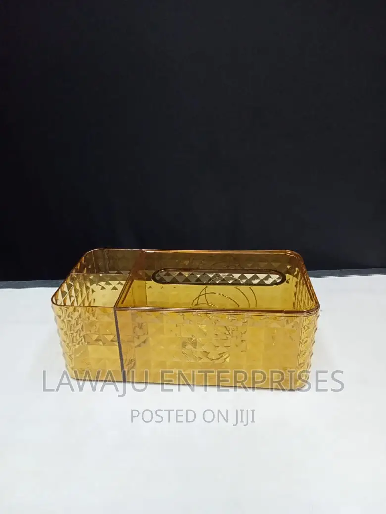 Gold Serviette Box