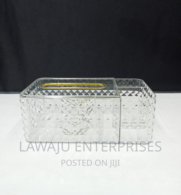 Clear Plastic Serviette Storage Box