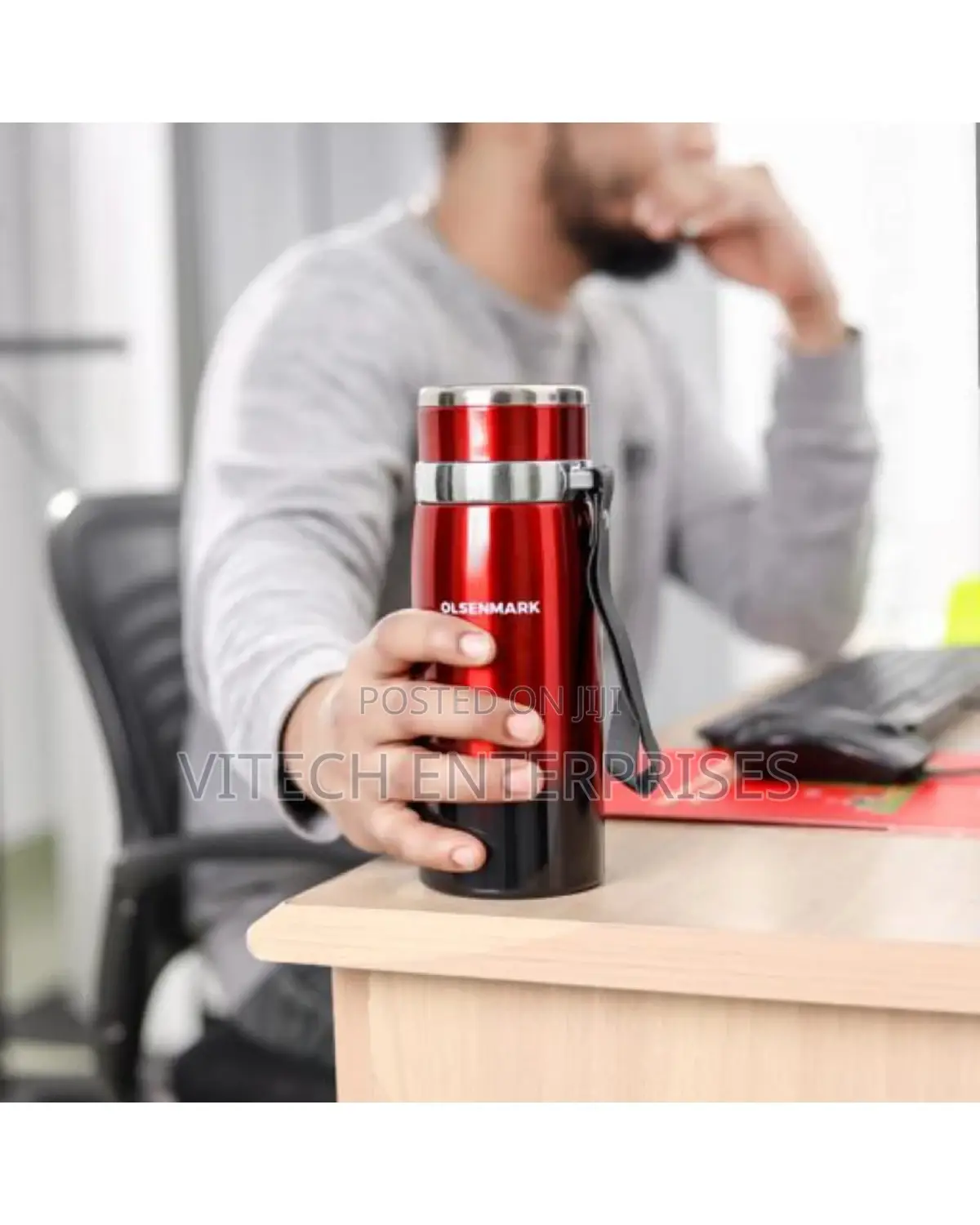 SPORT 600ml Stainless Steel Cold/Hot Flask Water Bottle