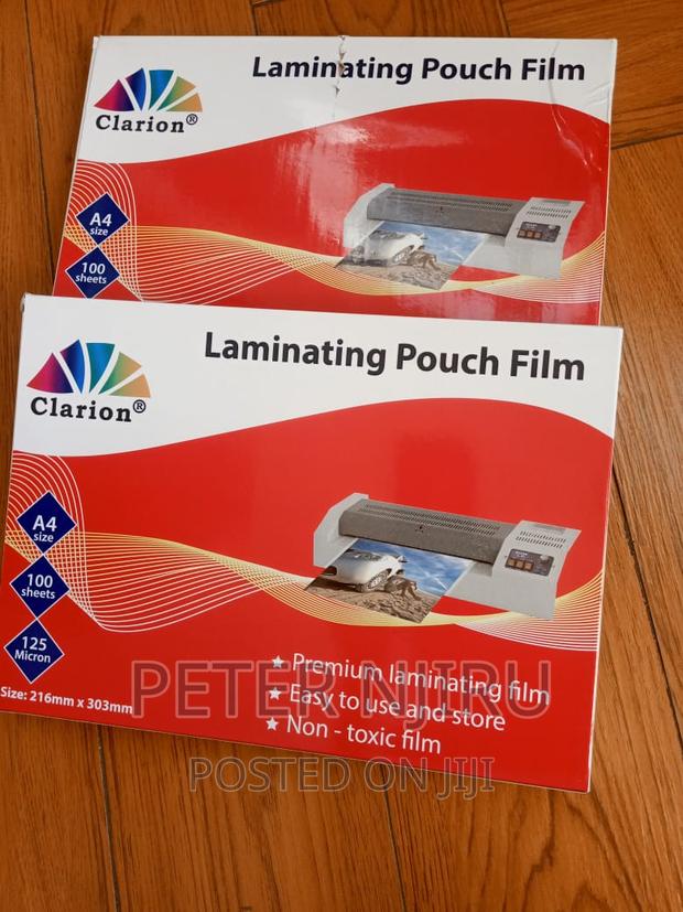 A4 Laminating Pouch Films AVAILABLE - main view