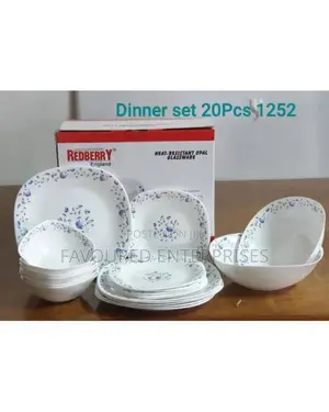Redberry 20 PCS Redberry Dinner Set