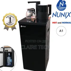Black Nunix A1 Hot and Normal Bottom Load Water Dispenser 