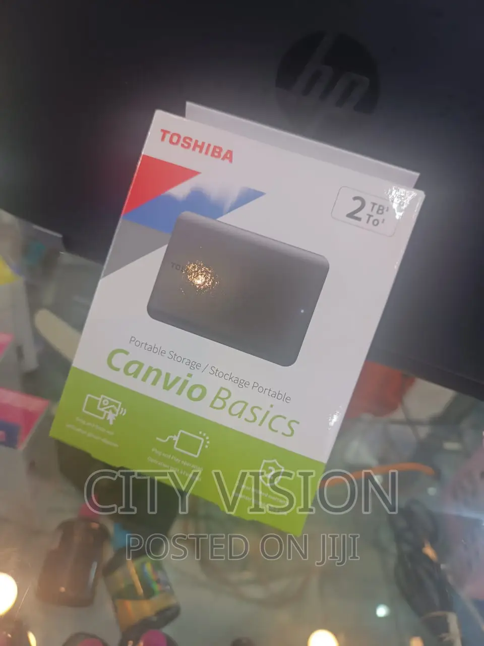 Toshiba 2tb HDD Portable Storage! (Convio Basics)2tb Yoshiba