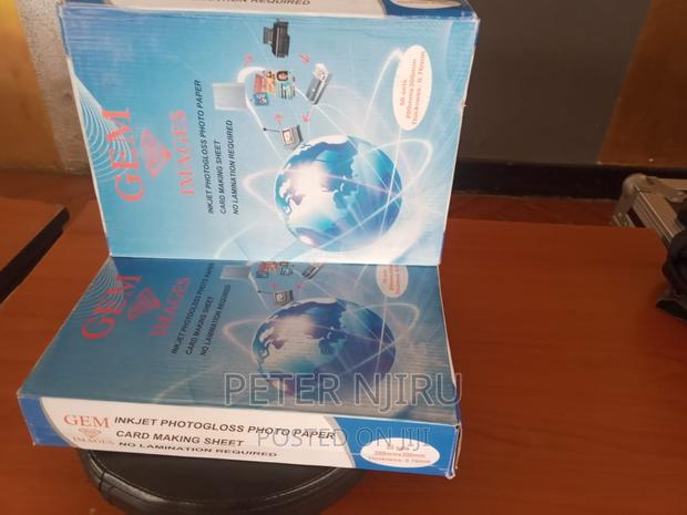 Executive Gem No Lamination Card Making Sheets - main view