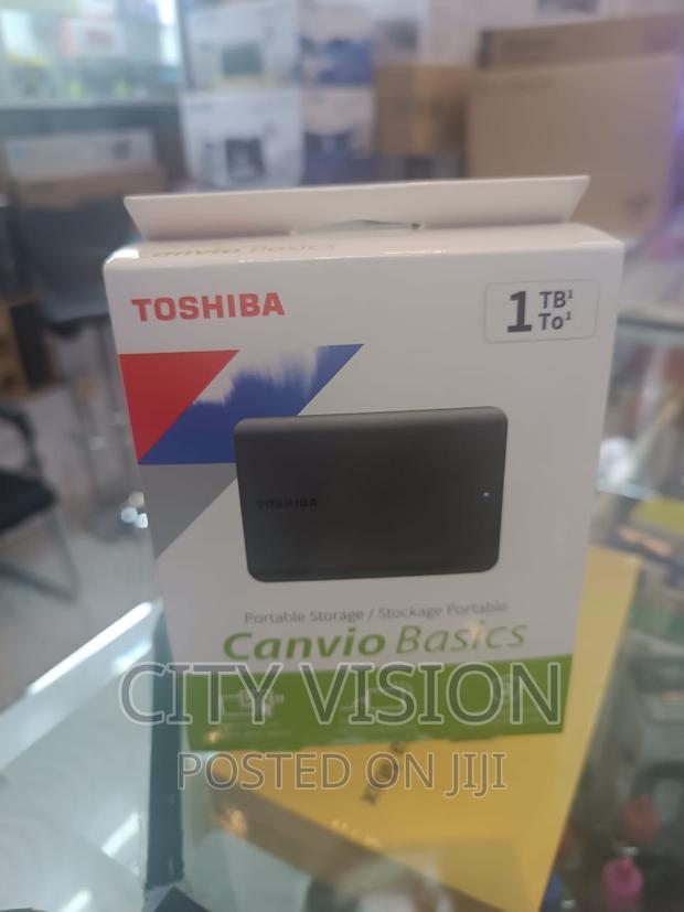 1tb Toshiba HDD Canvio Basics Portable Storage 1TB HDD!!