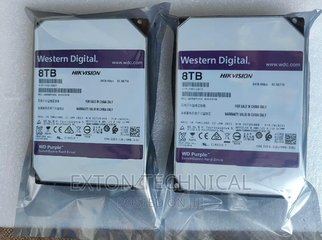8tb Surveillance Hard Drives Purple