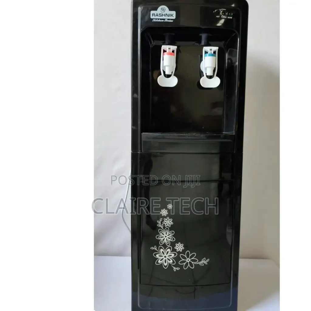 Black Hot and Normal Water Dispenser -Rashnik