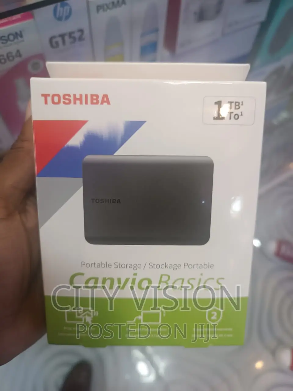 Toshiba 1tb HDD ^1tb HDD Toshiba !! Convio Basics Portable !