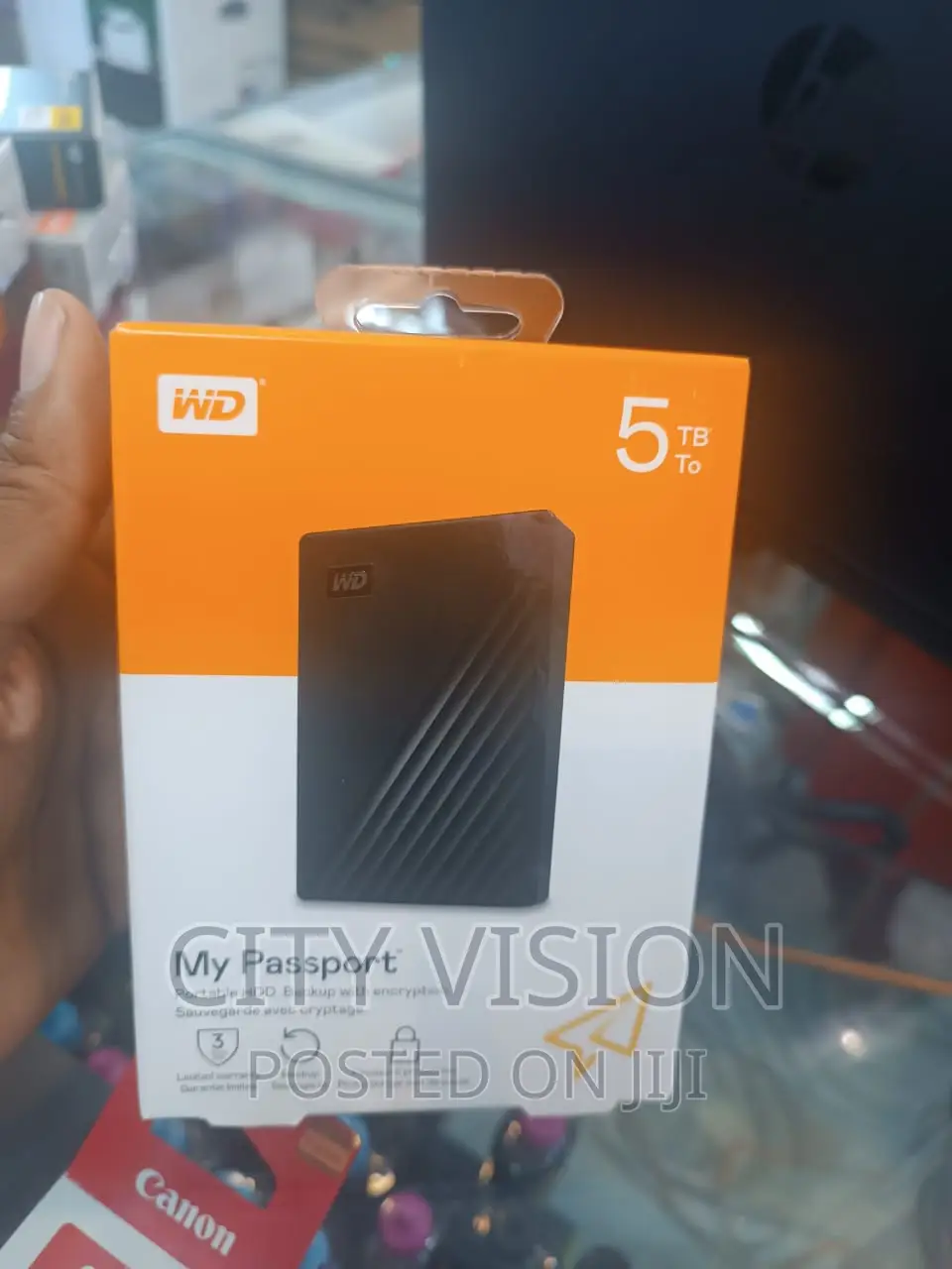 WD 5tb My Passport HDD Portable HDD 5tb Wd!! Wd!!