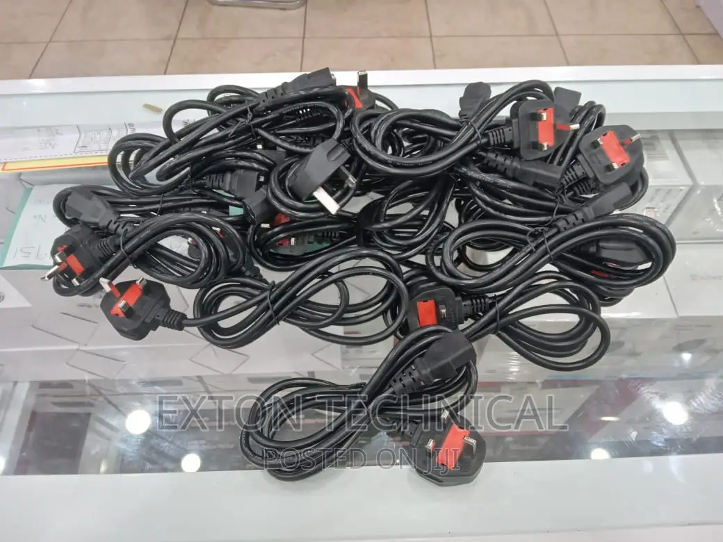 Power Cable 1.5mtrs Black