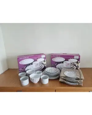 24pcs Ceramic Dinner Sets Plates, Cups,Saucers Side Plates.