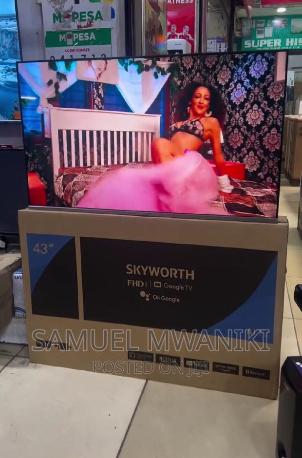 Skyworth 43” FHD Display Google Tv Netflix, Google Assistant - thumbnail 4