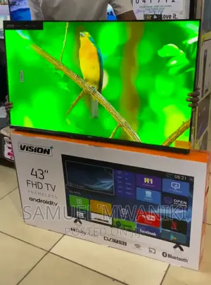 Vision Plus 43" FHD Frameless Android Os Smart Tv Bluetooth
