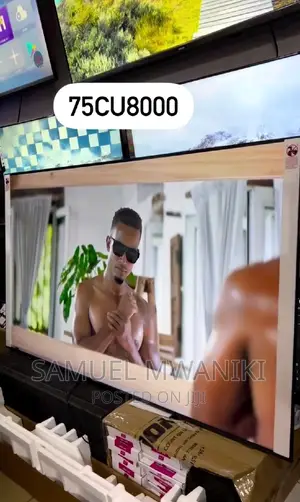 Samsung 75'' Crystal Uhd Smart Tv Voice Control New Model