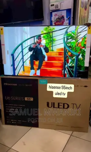 Hisense 55′′ Uled Qled Smart Uhd Tv Hdr+ Voice Control