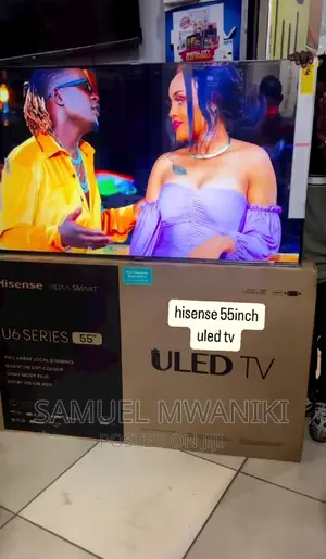 Hisense 55′′ Uled Qled Smart Uhd Tv Hdr+ Voice Control