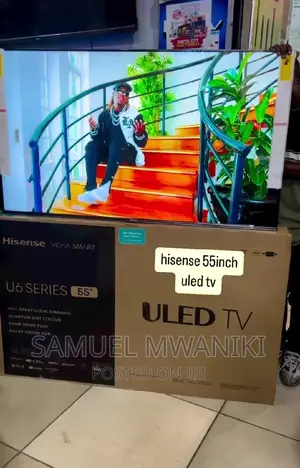 Hisense 55′′ Uled Qled Smart Uhd Tv Hdr+ Voice Control