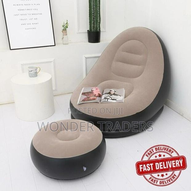 Intime Inflatable Sofa With Manual Pump