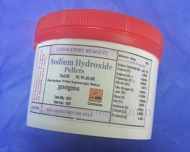 Sodium Hydroxide Pellets - main view