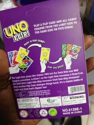 UNO Flip Card Game
