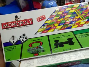 2 in 1 Monopoly Game
