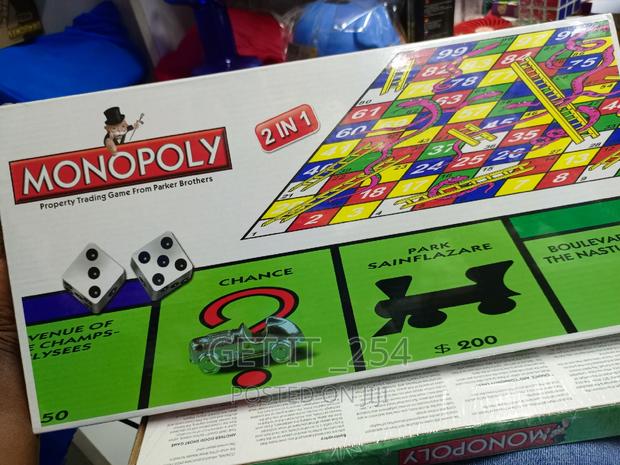 2 in 1 Monopoly Game - main view