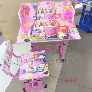 Princess Study Table (Pink)