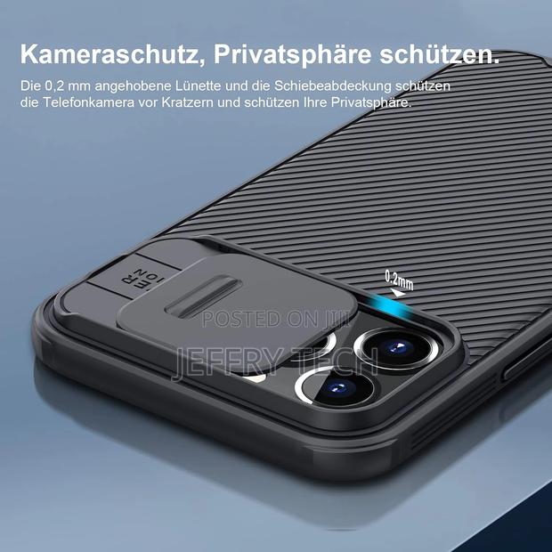 iPhone 13 Pro Max Case With Sliding Camera Cover [Upgraded L - thumbnail 2