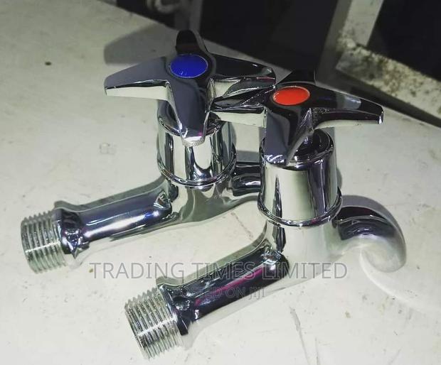 Stainless Steel Star Knob Tap(1/2")