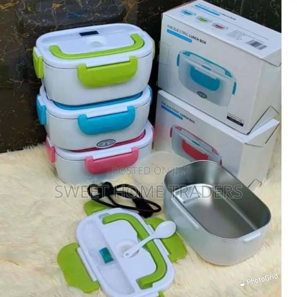 Portable Electric Food Lunchbox Warmer Thermos